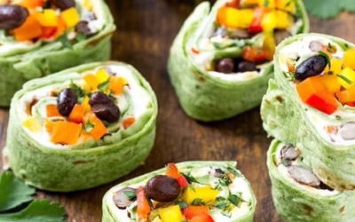 Rocking Rainbow Veggie Pinwheels: Easy At-Home Recipe!